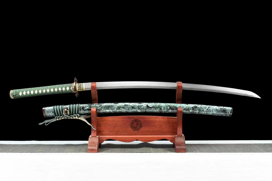 淵寒伝統牛尾刀（武術刀）古兵器 武具　刀装具　日本刀　模造刀 居合刀鍛練用
