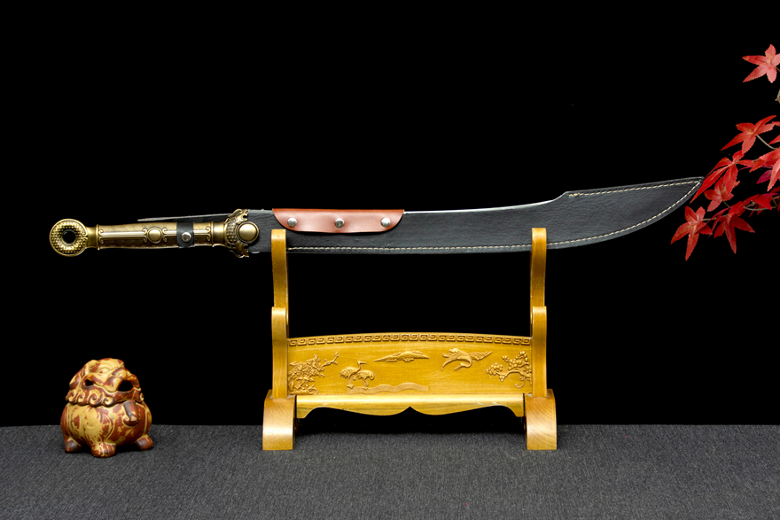 オリジナル 金麟牛尾刀-高性能ステンレス鋼 武具 刀装具 日本刀 模造刀